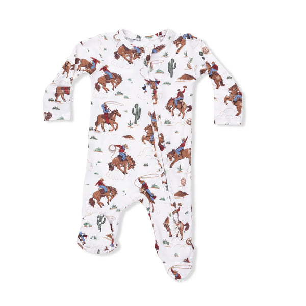 Buckeroo Western 2 Way Zipper Footie