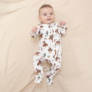 Buckeroo Western 2 Way Zipper Footie