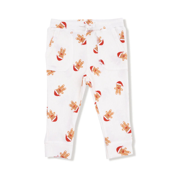 Gingerbread Waffle Jogger Pants
