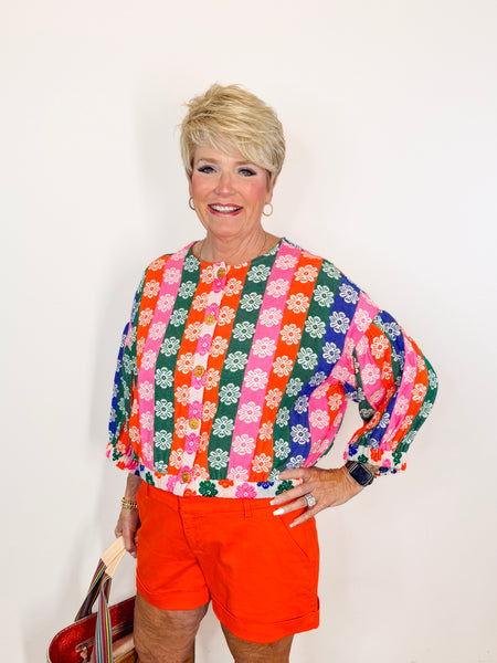 Rainbow Daisy Jacket