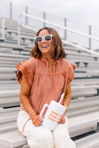 Josie Top - Burnt Orange