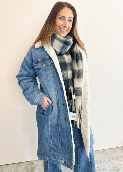 Dallas Jacket in Pool Wave