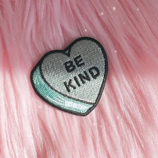 Candy Heart Patch - AQUA