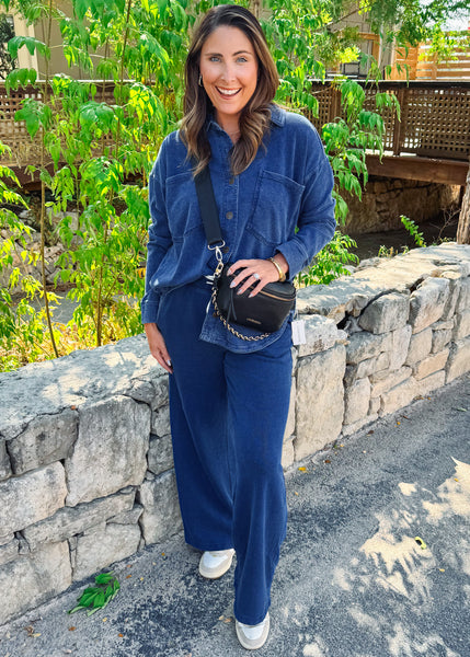 Hunter Knit Denim Pant Indigo