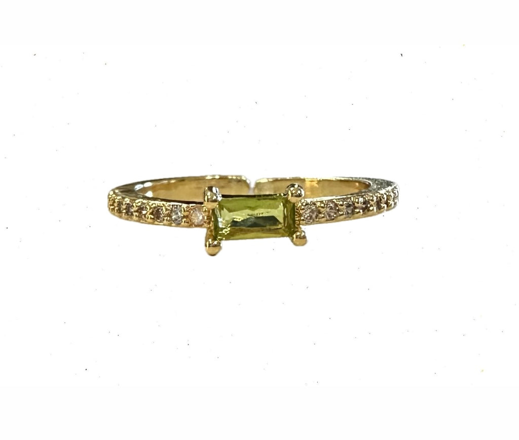 Delicate Ring Olive