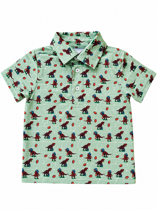 Dino Football Polo