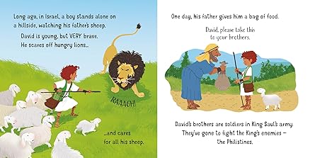 David & Goliath Board Book