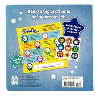 The Big Brother Club Book & Sticker Reward Chart