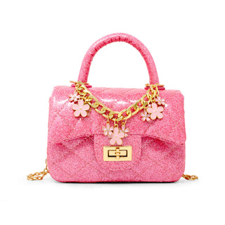 Classic Sparkle Top Handle Handbag (Assorted Colors)