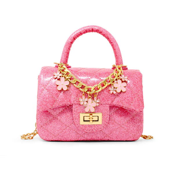Classic Sparkle Top Handle Handbag (Assorted Colors)
