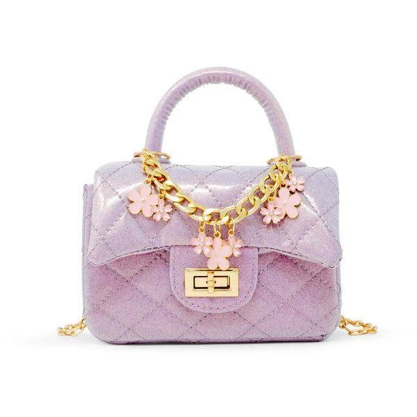 Classic Sparkle Top Handle Handbag (Assorted Colors)