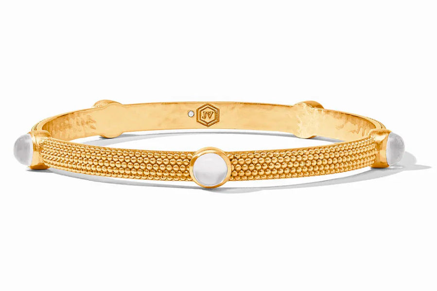 Cabochon Bangle-Pearl Medium