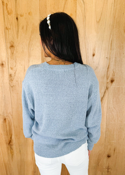 Waves And Salty Sweater in Stormy