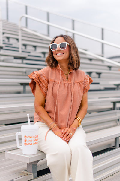 Josie Top - Burnt Orange