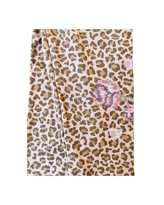 Leopard Print Sweat Set
