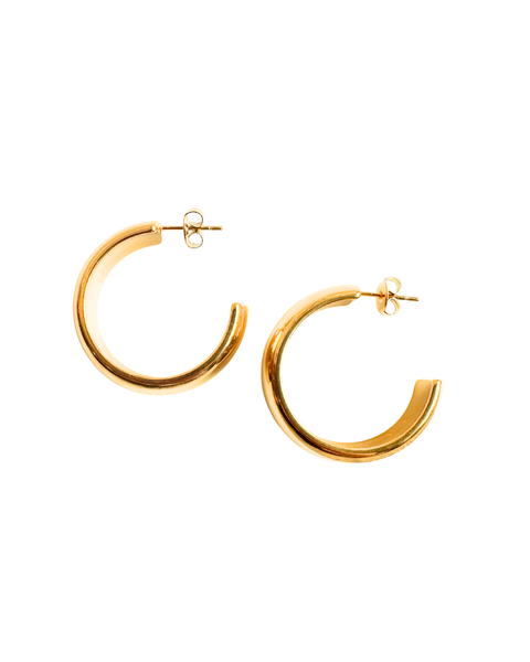 Gold Waterproof Earrings - Collins