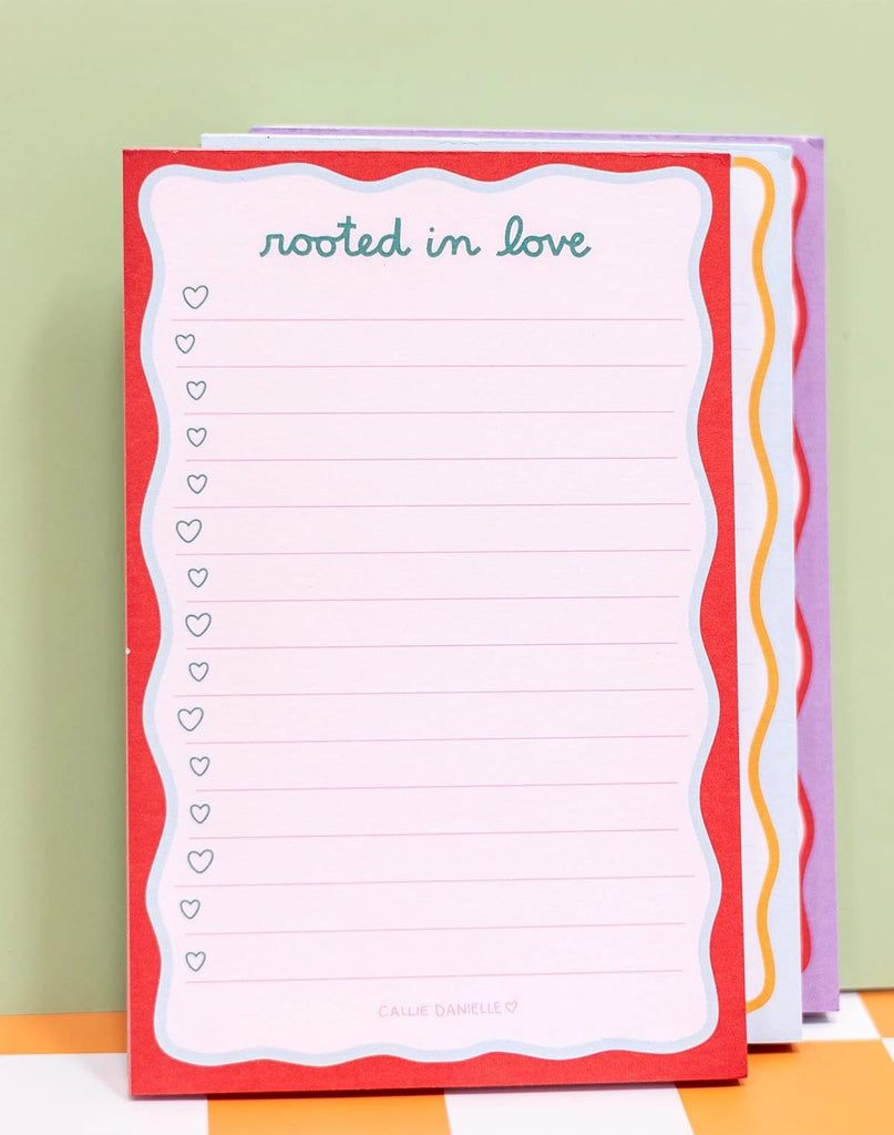 Rooted in Love 4"x6" Notepad