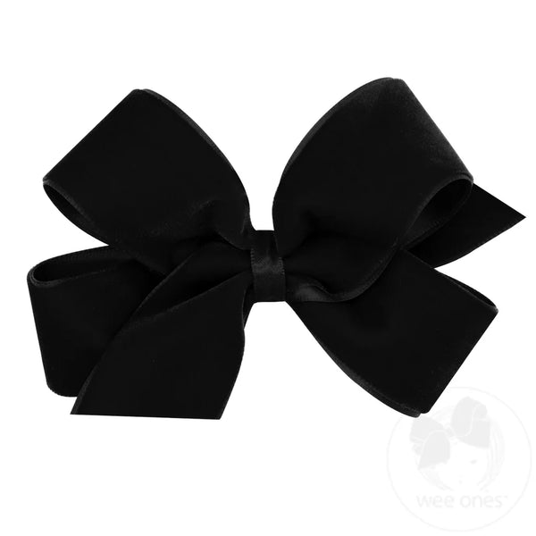 Medium Velvet with Satin Lining Bow