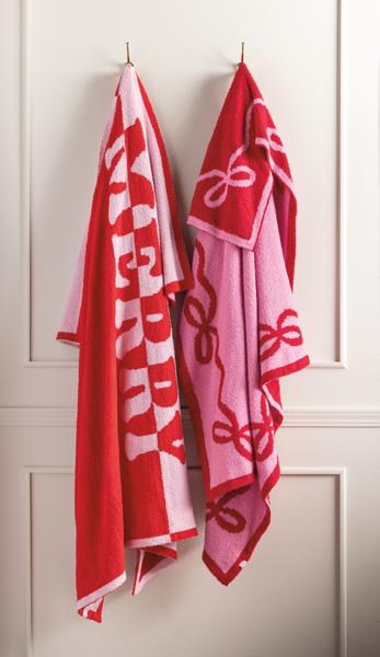 Holiday Chenille Blanket (Assorted Styles)