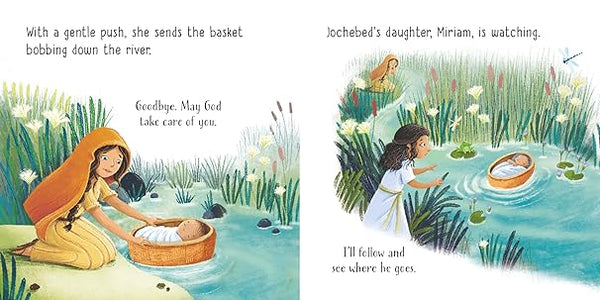 Moses in the Basket Board Book