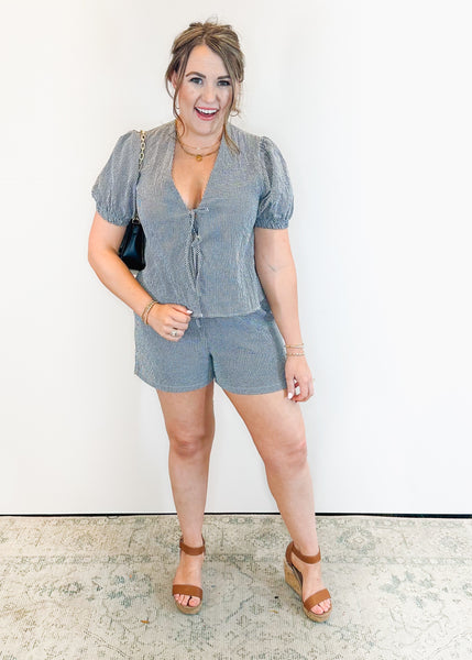 Shelby Gingham Short