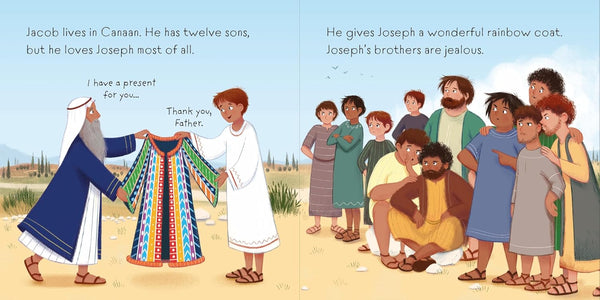 Joseph & His Wonderful Coat Board Book