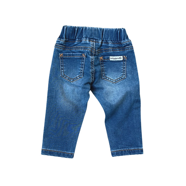 Mid Blue Wash Denim Jeans