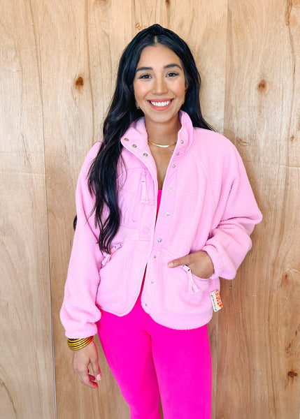 Hit The Slopes Fleece Jacket Prism Pink