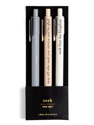 Seek Pen Set