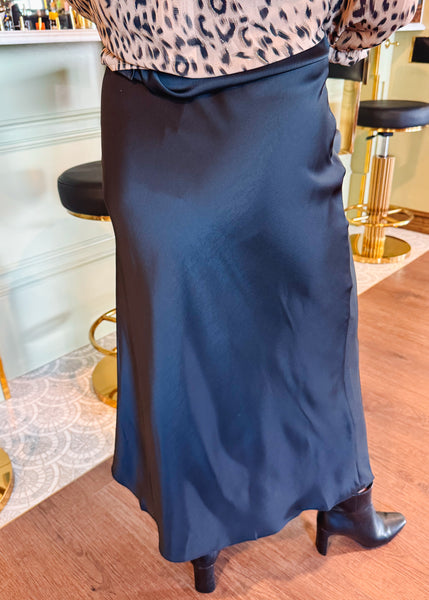Izabel Luxe Satin Skirt
