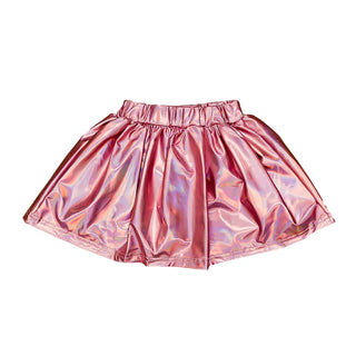 Metallic Light Pink Skort