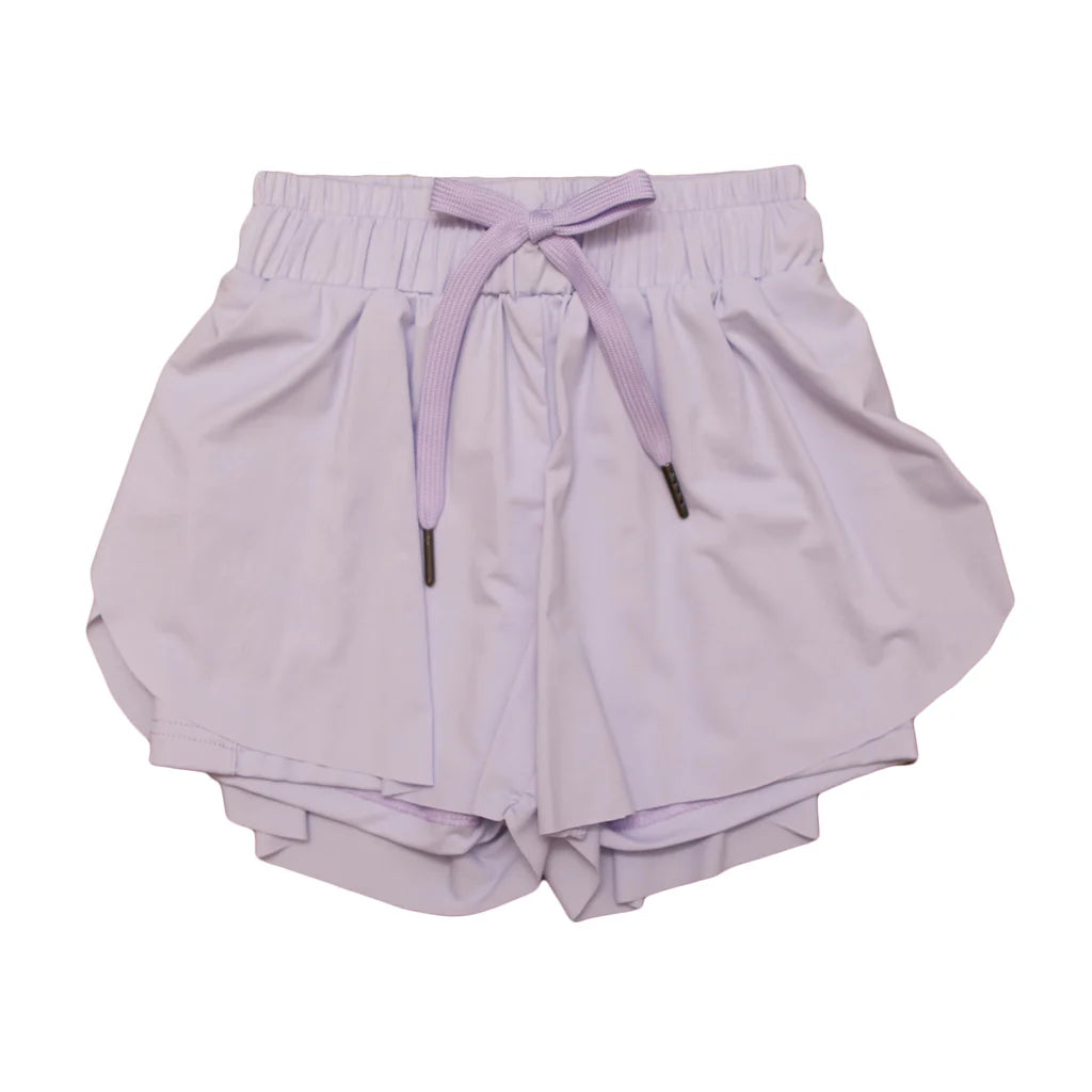 Lavender Butterfly Shorts