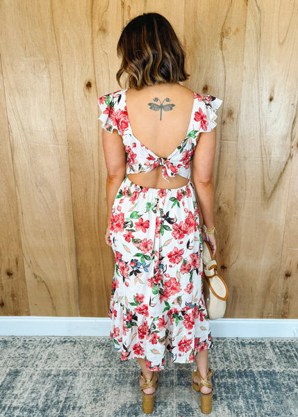 Santorini Dress in Camillia