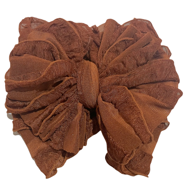 Chestnut Ruffled Headband