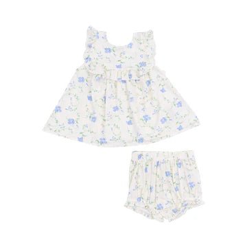 Sweet Vines Ruffle Top & Bloomer Set