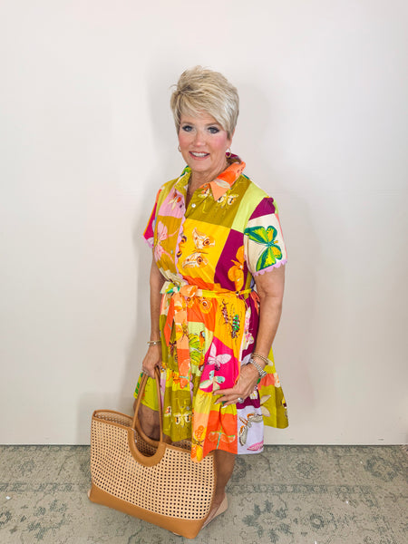 Butterfly Square Dance Dress