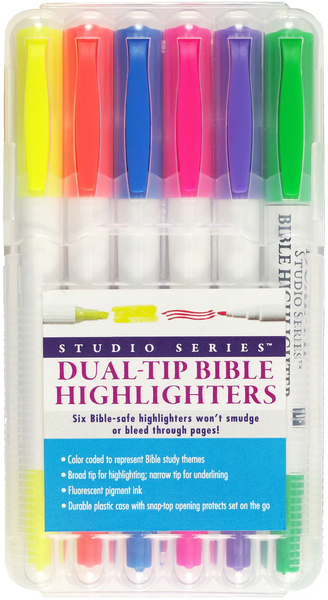 Dual-Tip Bible Highlighters