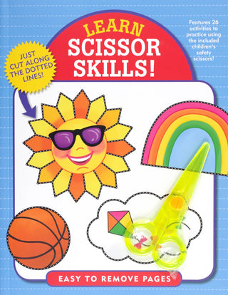 Learn Scissor Skills Activity Book