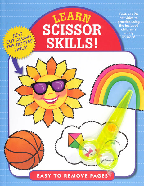 Learn Scissor Skills Activity Book