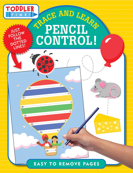 Trace & Learn: Pencil Control! Workbook