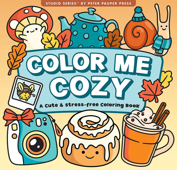 Color Me Cozy Coloring Book