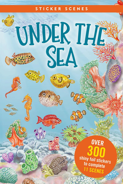 Under the Sea Sticker Scenes Activity Book