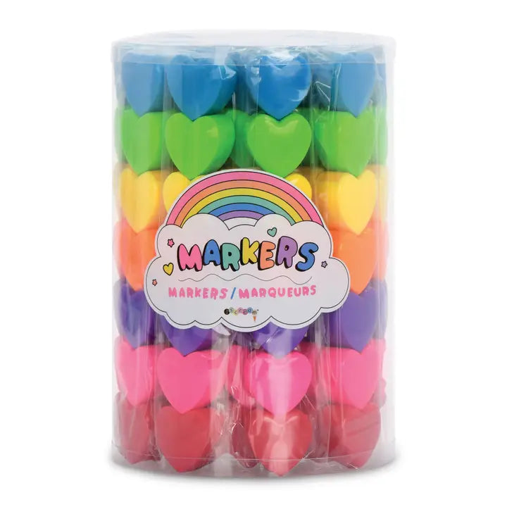 Heart Stackable Markers