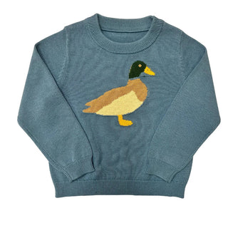 Blue Mallard Duck Sweater
