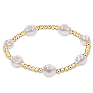Extends Admire Gold 3mm- Pearl