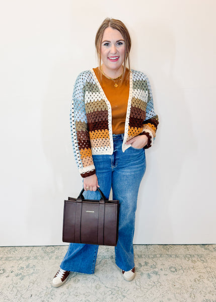 Terri Multi-colored Cardigan