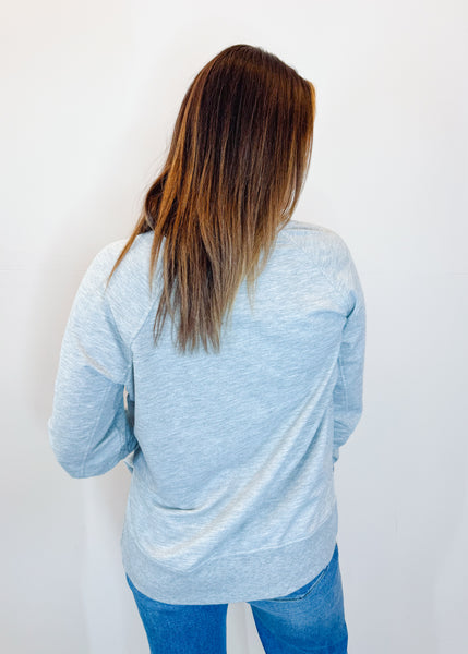 Weekender V-neck Classic Heather Grey