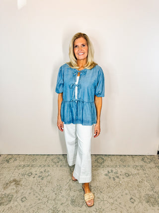 White Denim Audrey