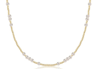 choker hope unwritten - 4mm pearl