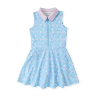 Blue Fairway Dress
